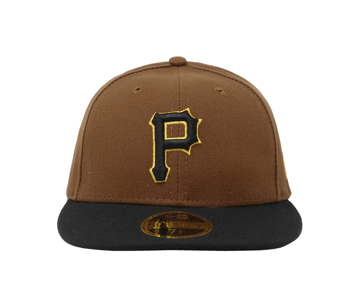 Men's Pittsburgh Pirates New Era Brown Pink Undervisor 59FIFTY Fitted Hat