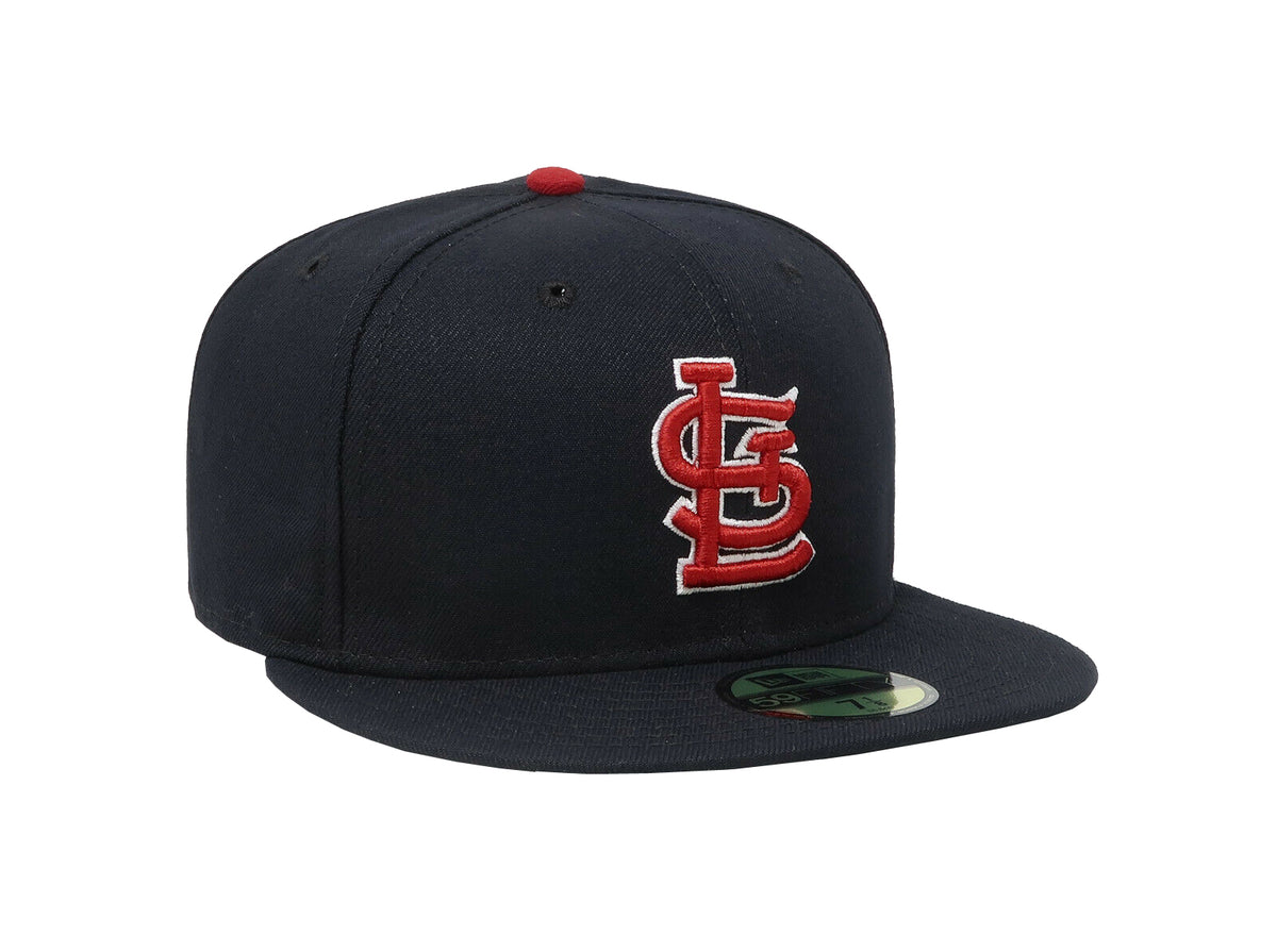 New Era 59Fifty Men's MLB St. Louis Cardinals stl Navy Fitted Cap – Shoe  Hut Online
