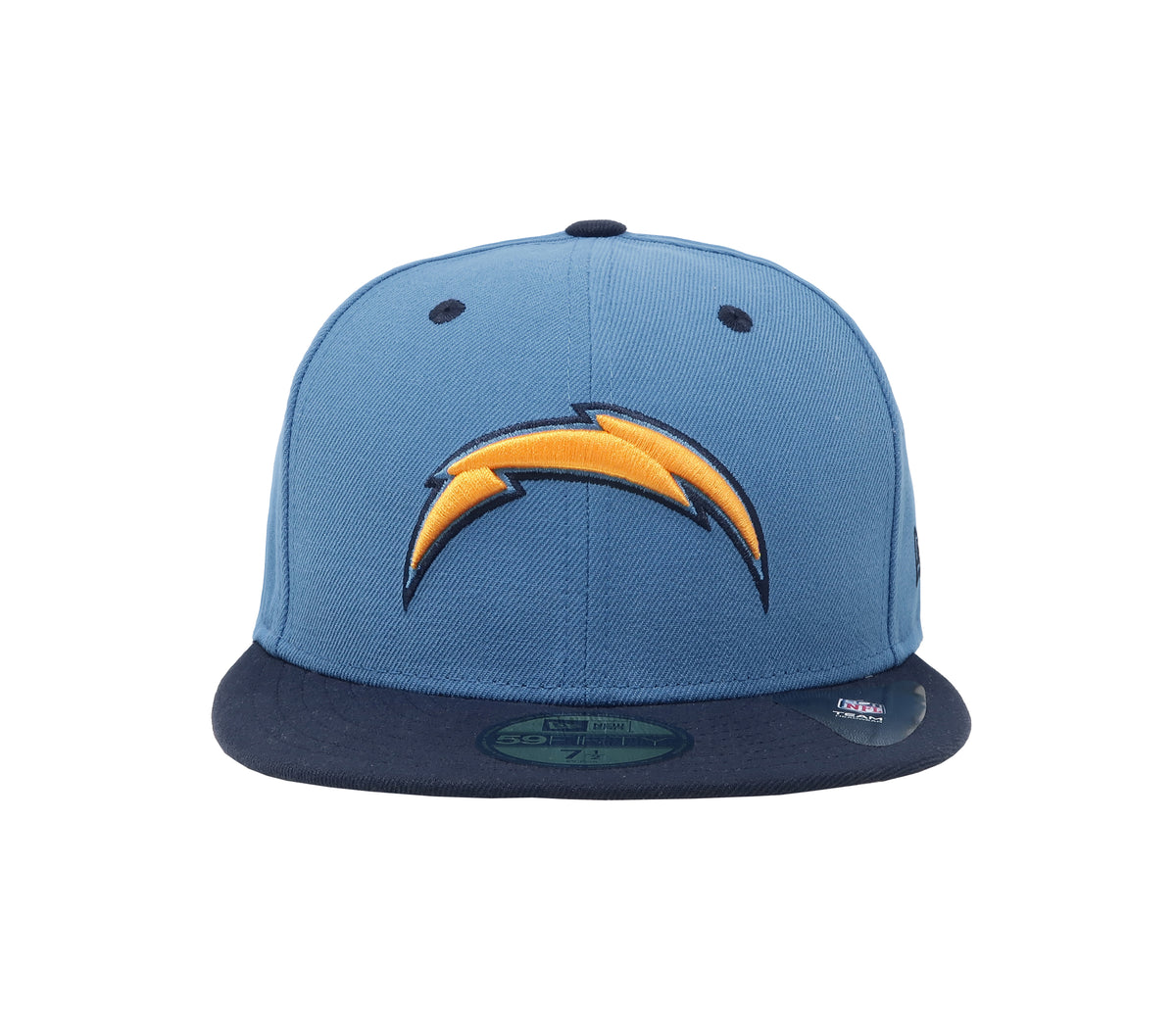 Los Angeles Chargers New Era NFL 59FIFTY 5950 Fitted Cap Hat Gray