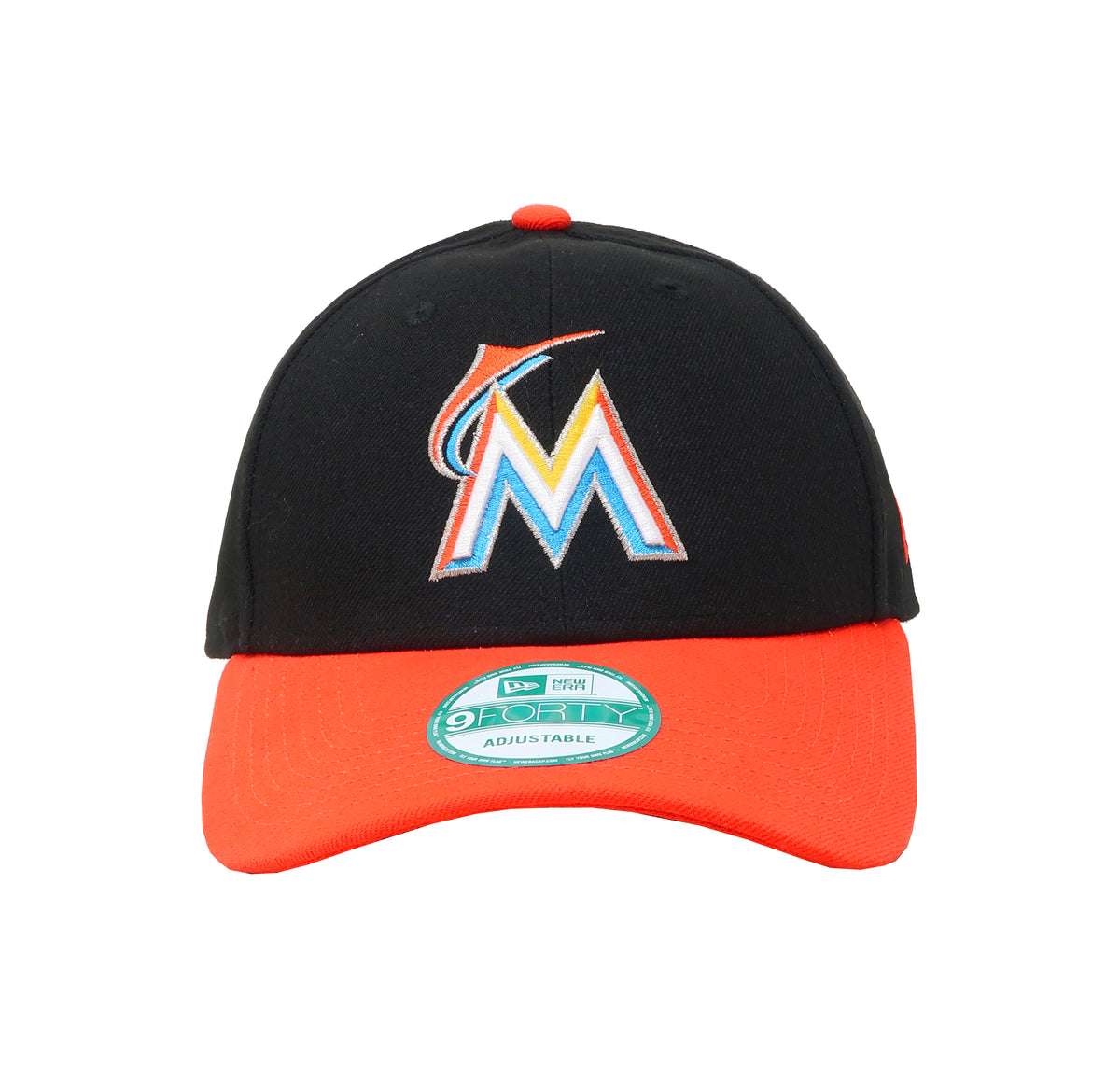 New Era Youth Miami Marlins 9Forty Adjustable Hat