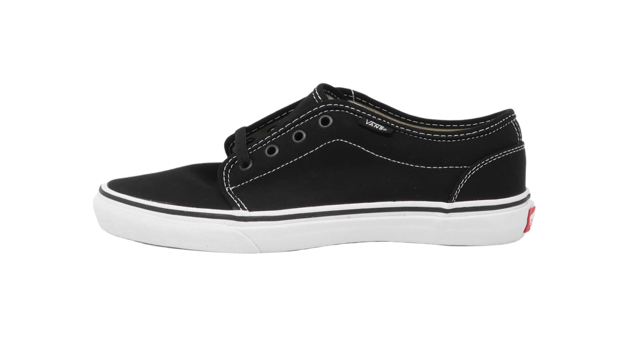 Vans Men's 106 Vulcanized Black/White Shoes