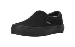 Vans Little Kids Classic Slip On Black Shoes