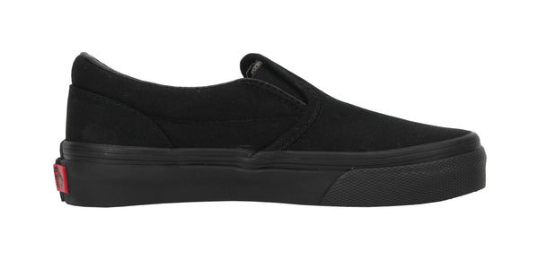 Vans Little Kids Classic Slip On Black Shoes