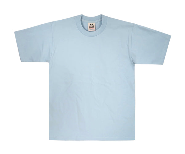 Pro Club Men's Heavy Crew T s/s Sky Blue Shirt