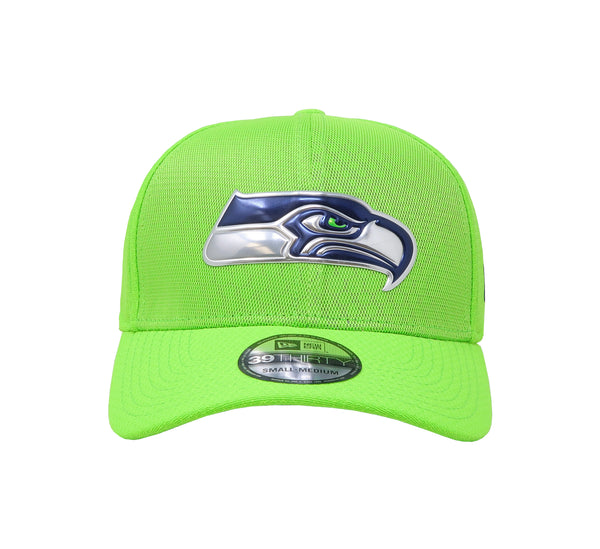 New Era Men 39Thirty NFL Team Seattle Seahawks Rush17 Light Green Cap