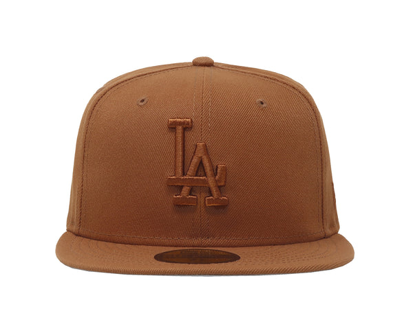 New Era 59Fifty Men's Los Angeles Dodgers Color Pack Brown Fitted Hat
