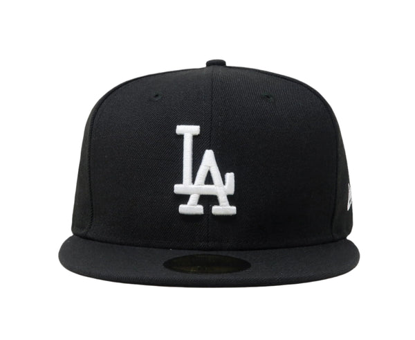 New Era 59Fifty Men's MLB Basic Los Angeles Dodgers Black Big Size Fitted Cap