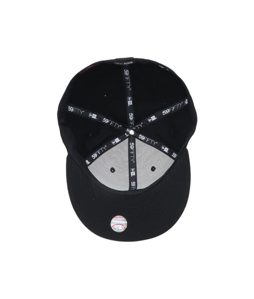 New Era 59Fifty Men's  Los Angeles Dodgers Black on Black Fitted Cap