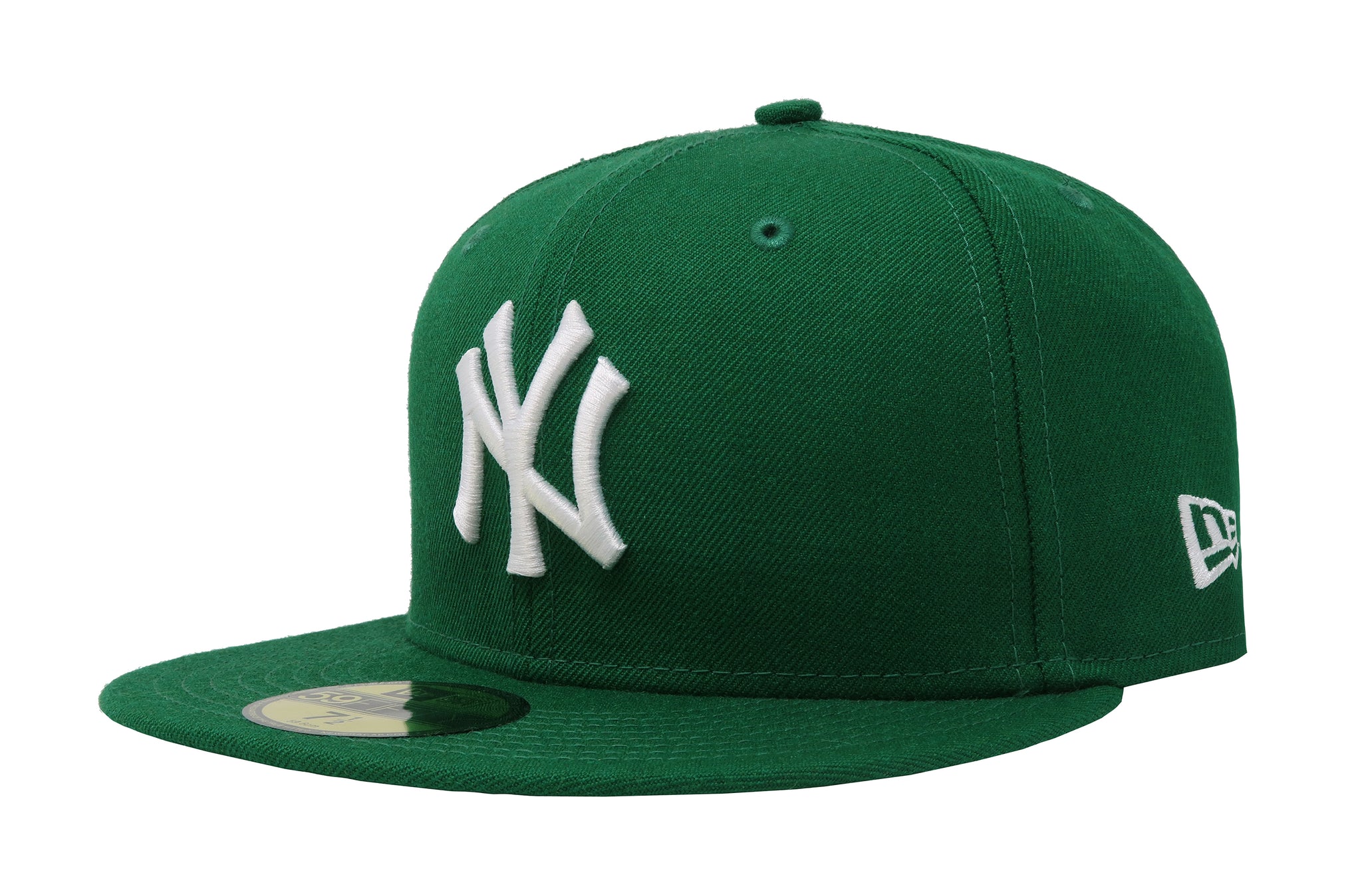 New Era 59Fifty Men's MLB Basic New York Yankees Green Fitted Cap