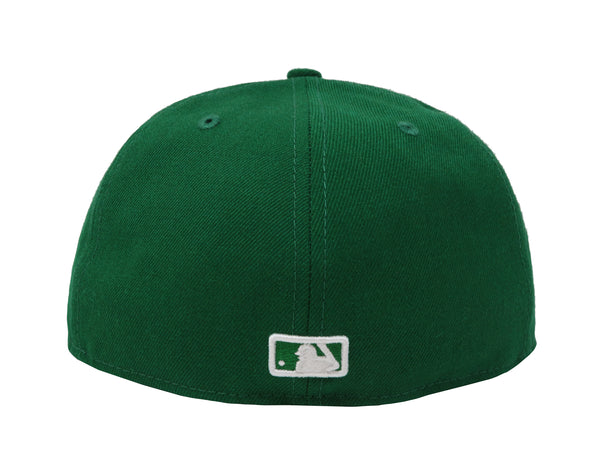 New Era 59Fifty Men's MLB Basic New York Yankees Green Fitted Cap