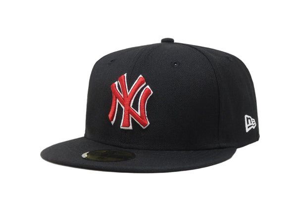 New Era 59Fifty Men's MLB Basic New York Yankees Black Fitted Cap