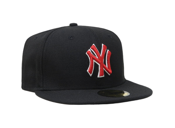 New Era 59Fifty Men's MLB Basic New York Yankees Black Fitted Cap