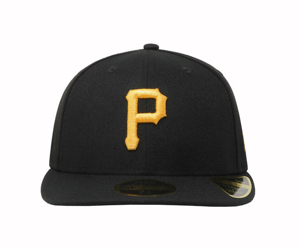 New Era 59Fifty Men's Pittsburgh Pirates Low Profile Black Fitted Cap