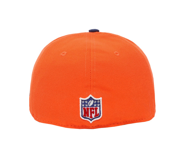 New Era 59Fifty Men's Denver Broncos Orange/Navy Fitted Size Cap