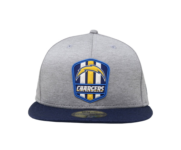 New Era 59Fifty Men's Los Angeles Chargers Sideline 2018 Grey Fitted Cap