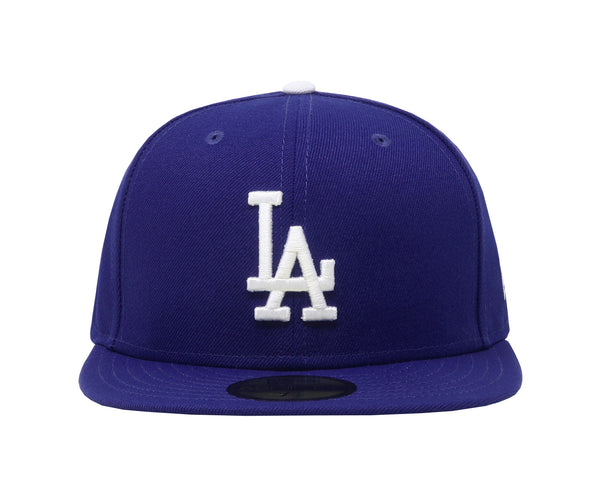 New Era 59Fifty Men's Hat Los Angeles Dodgers Royal/White Fitted Size Cap