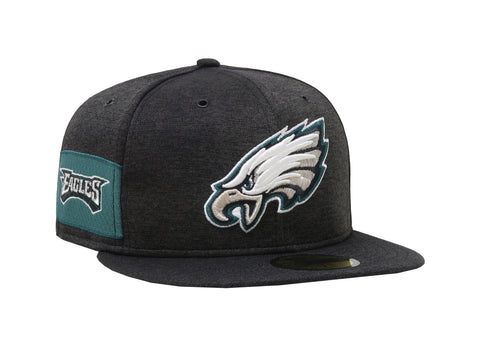 New Era 59Fifty Men's Hat Philadelphia Eagles Black Fitted Cap
