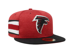 New Era 59Fifty Men's Hat Atlanta Falcons Sideline Red Fitted Cap