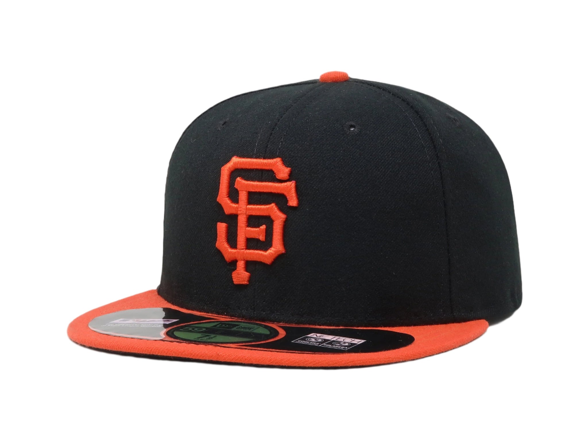 New Era 59Fifty Men's San Francisco Giants Black/Orange Fitted Alternate Cap