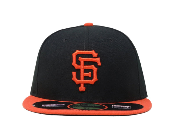 New Era 59Fifty Men's San Francisco Giants Black/Orange Fitted Alternate Cap