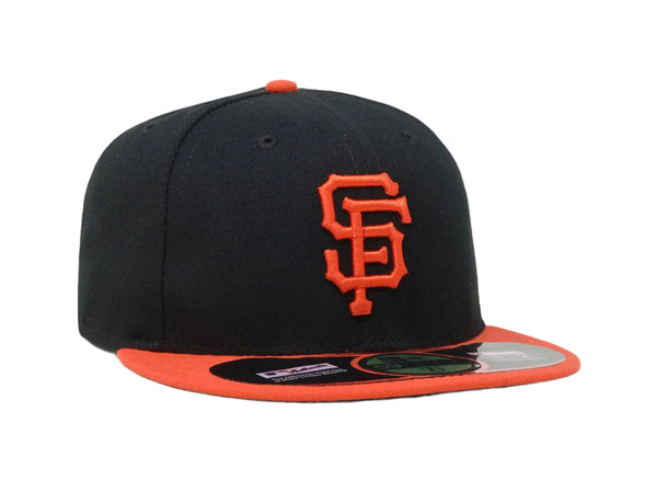 New Era 59Fifty Men's San Francisco Giants Black/Orange Fitted Alternate Cap