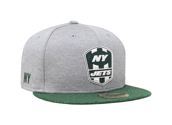 New Era 59Fifty Men's New York Jets Grey/Green Fitted Cap
