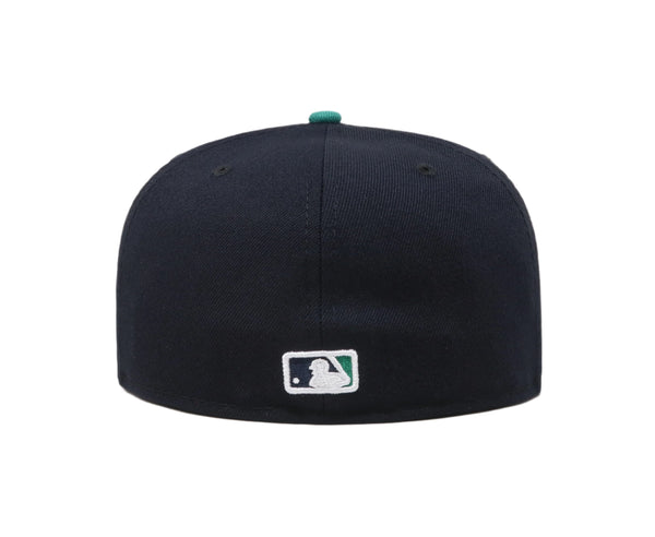 New Era 59Fifty Men's Seattle Mariners Navy/Green Fitted Cap