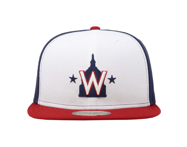 New Era 59Fifty Men's Washington Nationals White/Red Fitted Cap
