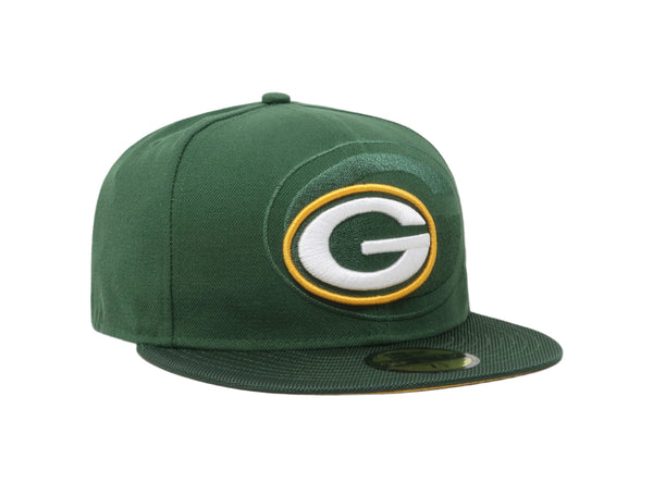 New Era 59Fifty Men's Team Green Bay Packers Green/Gold Fitted Cap