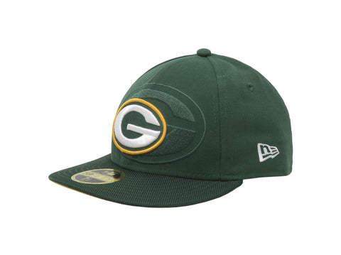 New Era 59Fifty Men's NFL Green Bay Packers Low Profile Green Fitted Cap