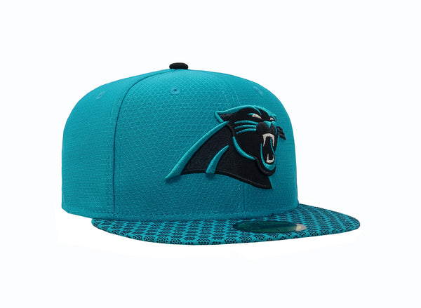 New Era 59Fifty Men's Carolina Panthers Turquoise Fitted Cap
