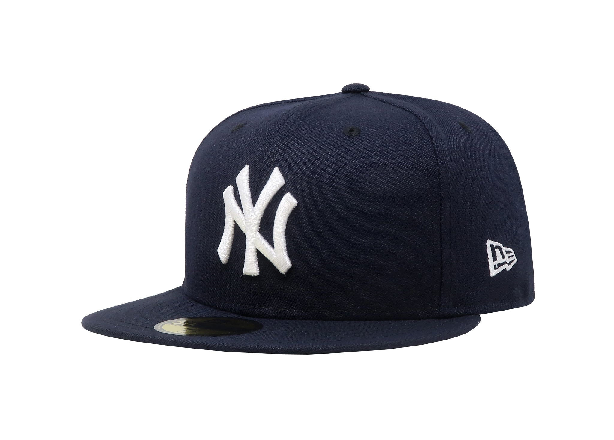 New Era Men's MLB 59Fifty New York Yankees Navy Blue Fitted Hat