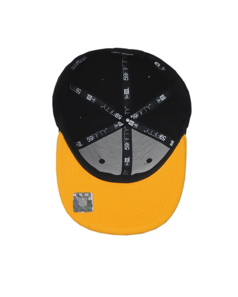 New Era Kids 59Fifty Pittsburgh Steelers Black/Gold Fitted Cap