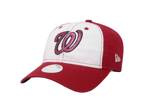New Era 9Twenty Women Washington Nationals Red/White Adjustable Cap