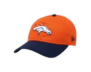New Era 9Twenty Women Denver Broncos Orange/Navy Adjustable Cap