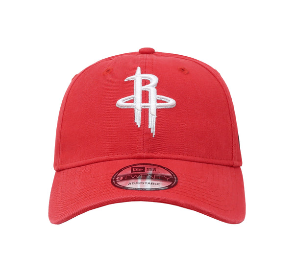 New Era 9Twenty Womens NBA Houston Rockets Core Classic Red Adjustable Cap