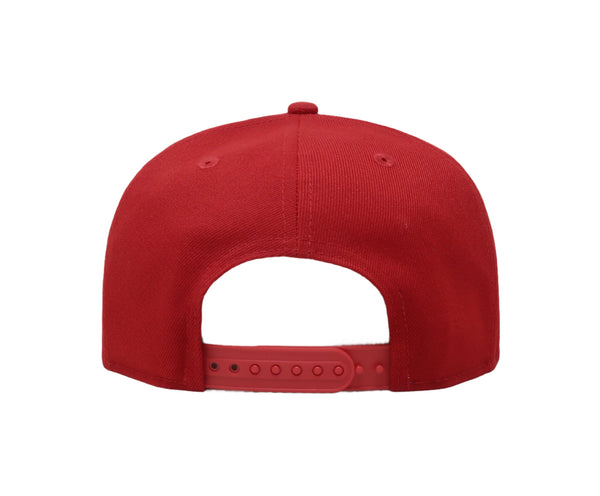 New Era 9Fifty Men's Los Angeles Angels Basic Red SnapBack Cap