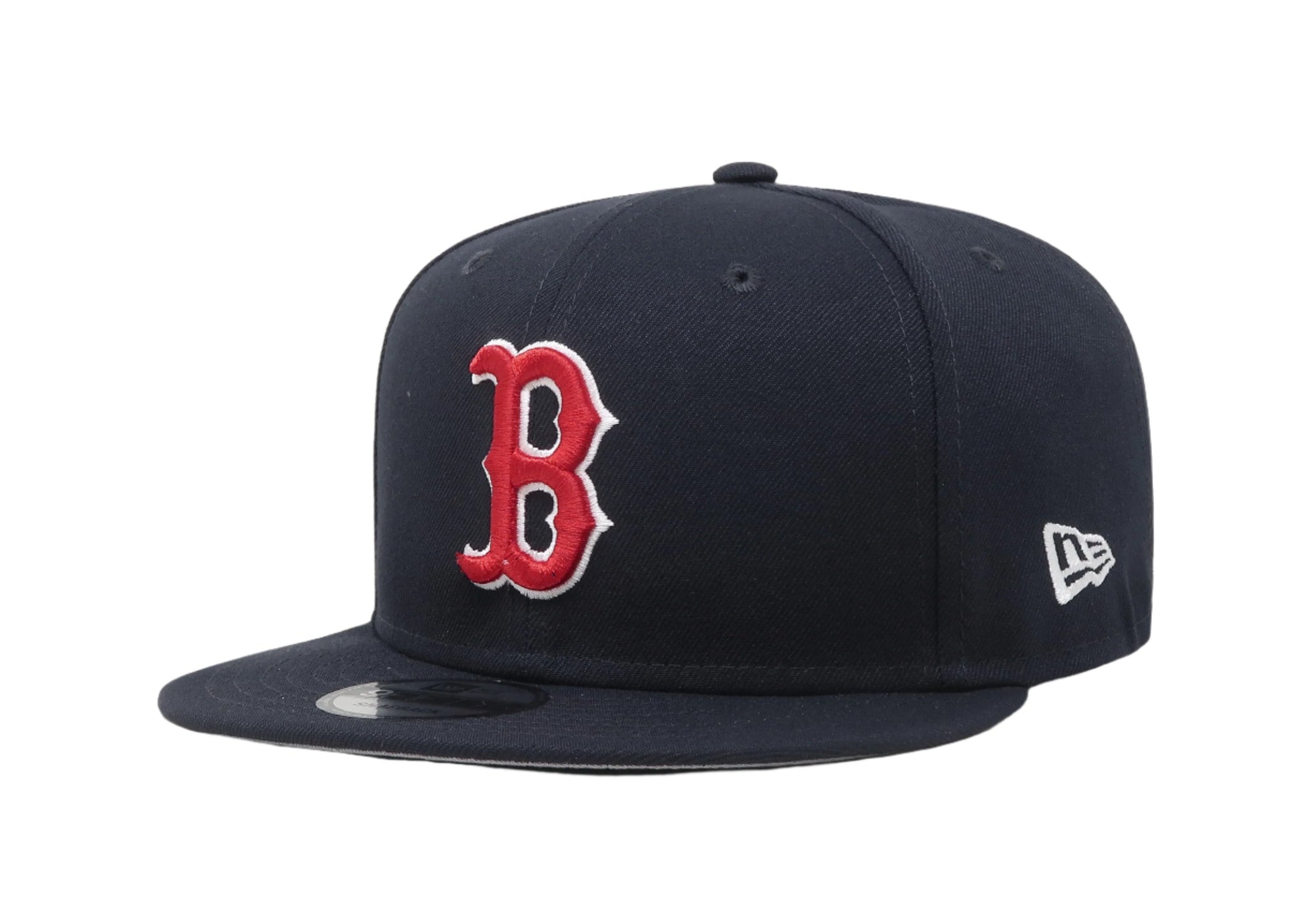 New Era 9Fifty Men's Boston Red Sox Basic Navy/Red Snapback Cap