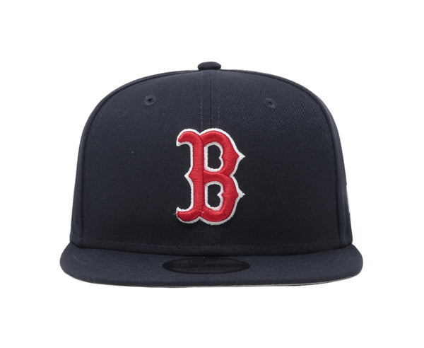 New Era 9Fifty Men's Boston Red Sox Basic Navy/Red Snapback Cap