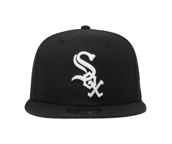 New Era 9Fifty Men's Chicago White Sox Basic Black Snapback Hat