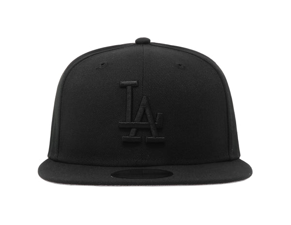 New Era 9Fifty Men's Los Angeles Dodgers Basic Black SnapBack Cap