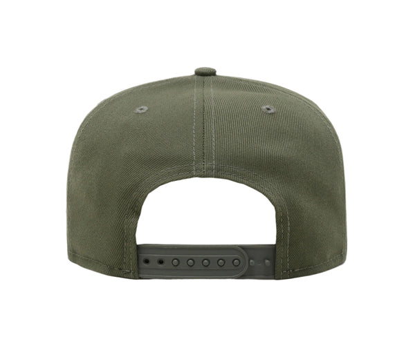 New Era 9Fifty Men's Los Angeles Dodgers Olive Green SnapBack Cap