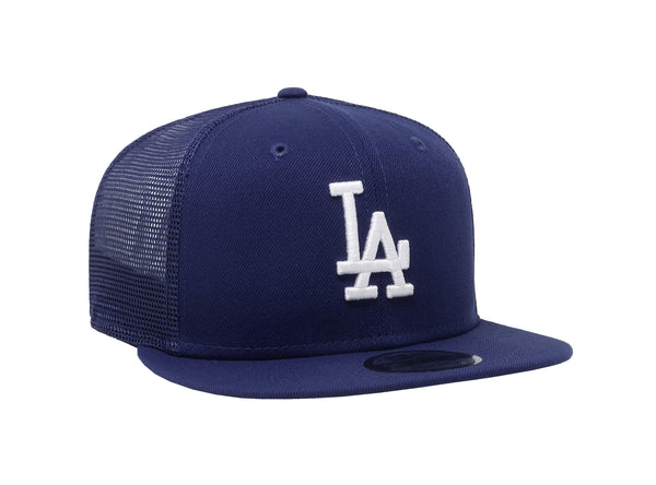 New Era 9Fifty Men's Cap Los Angeles Dodgers Mesh Royal Blue Snapback Hat
