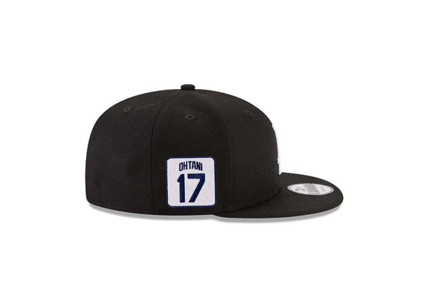 New Era 9Fifty Los Angeles Dodgers Shohei Ohtani 17 Black SnapBack Cap