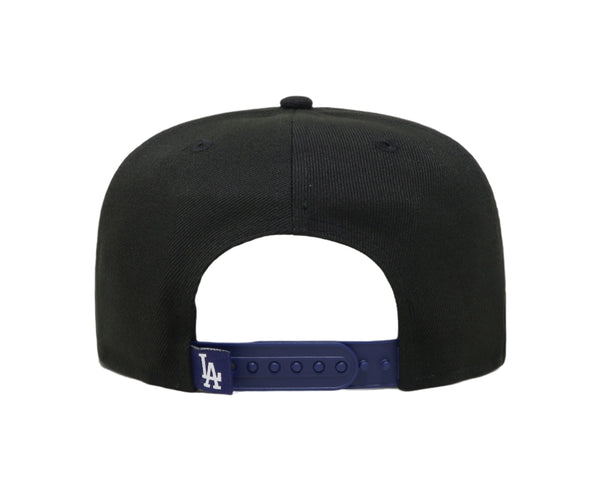 New Era 9Fifty Men's Los Angeles Dodgers Splatter Black Snapback Hat