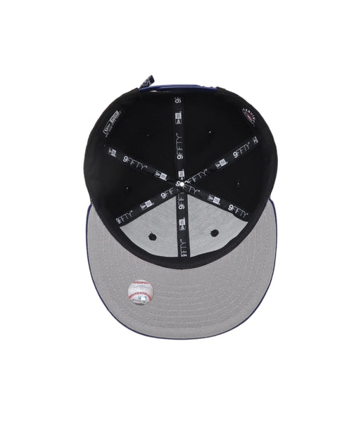 New Era 9Fifty Men's Los Angeles Dodgers Splatter Black Snapback Hat