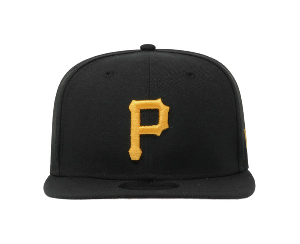 New Era 9Fifty Men's Pittsburgh Pirates Basic Black/Gold SnapBack Cap