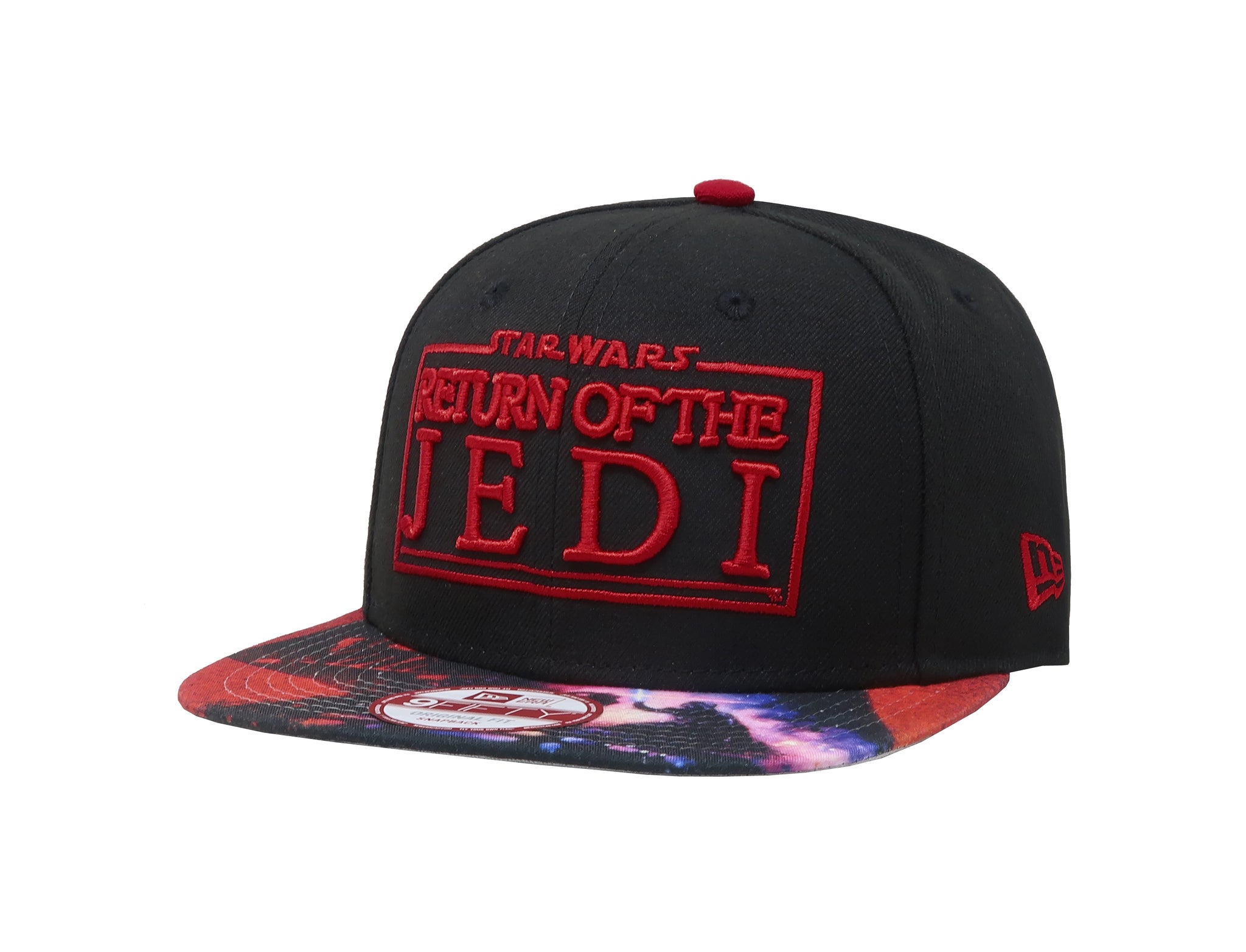 New Era 9Fifty Men's Star Wars Jedi Black/Red Adjustable SnapBack Cap