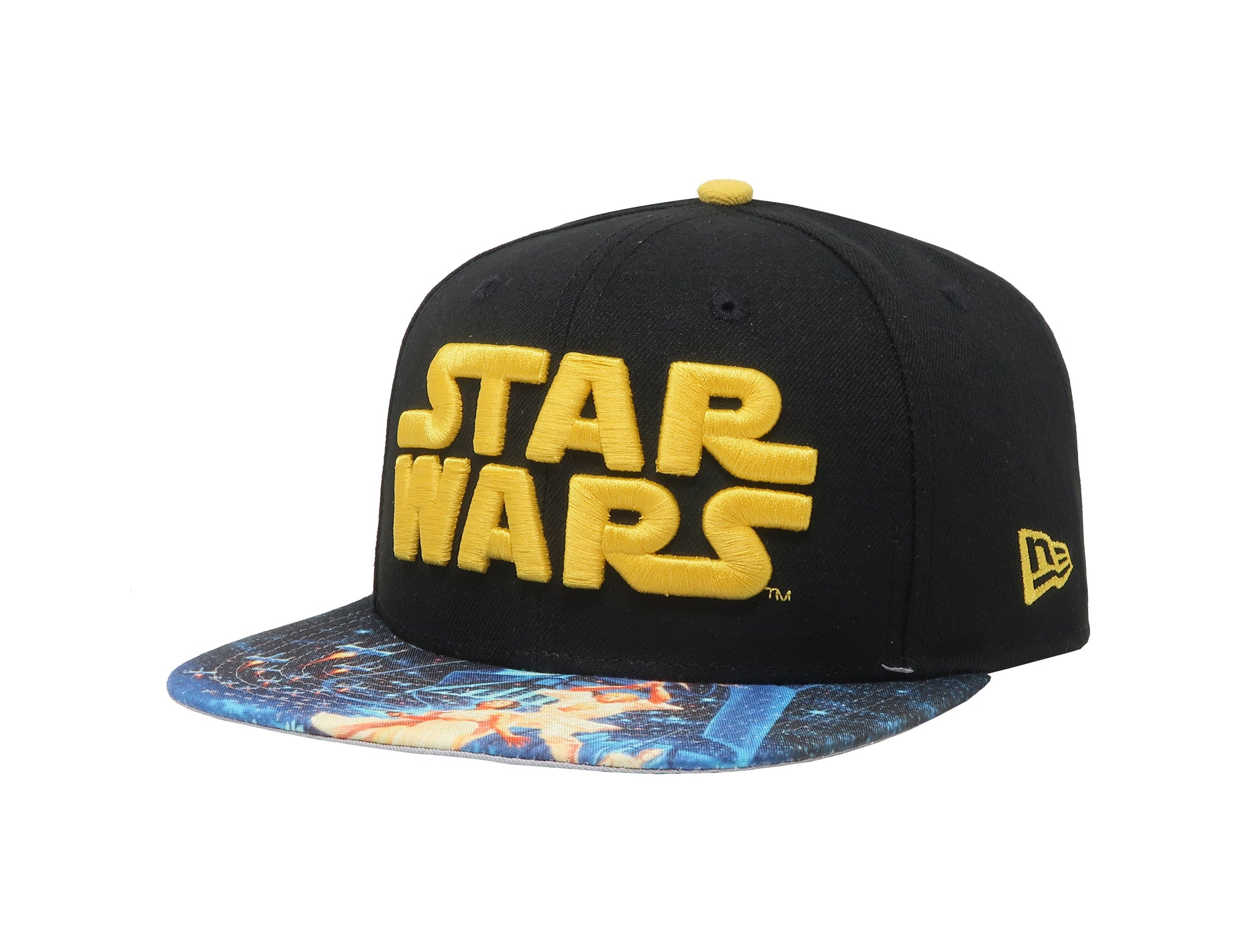 New Era 9Fifty Men's Star Wars Black/Blue Adjustable SnapBack Cap