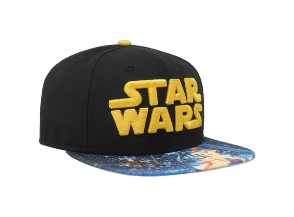 New Era 9Fifty Men's Star Wars Black/Blue Adjustable SnapBack Cap